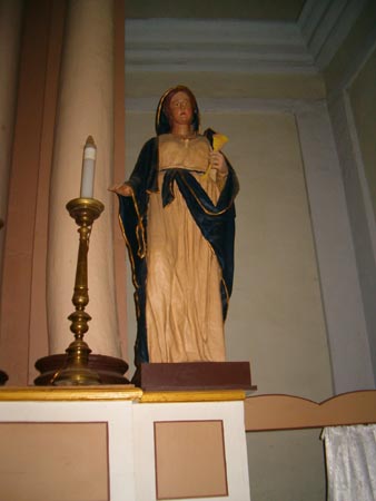 statua che raffigura la  fede