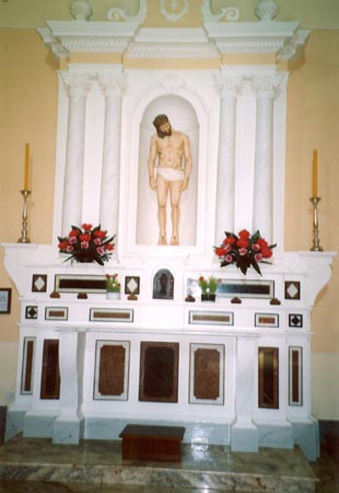 ALTARE DEL SACRAMENTO Cristo da Curuneja